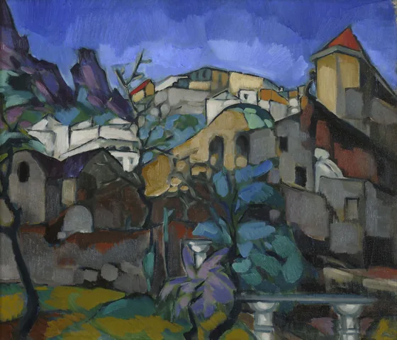 Capri maastik — Konrad Mägi