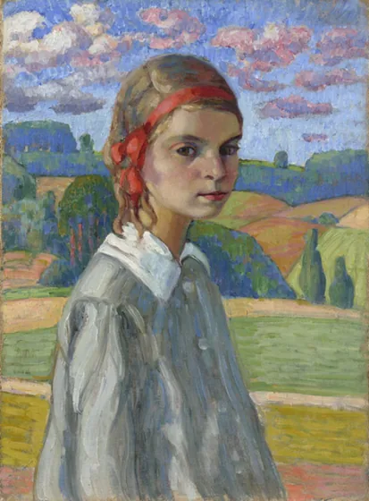 Elsi Lõo portree — Konrad Mägi