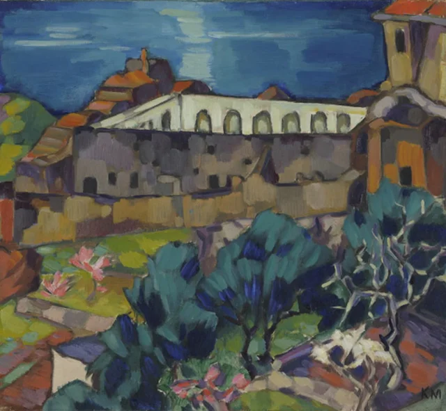 Paisaje de Italia, Konrad Mägi