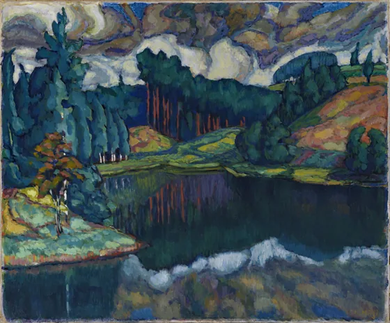 Kasaritsa järv — Konrad Mägi
