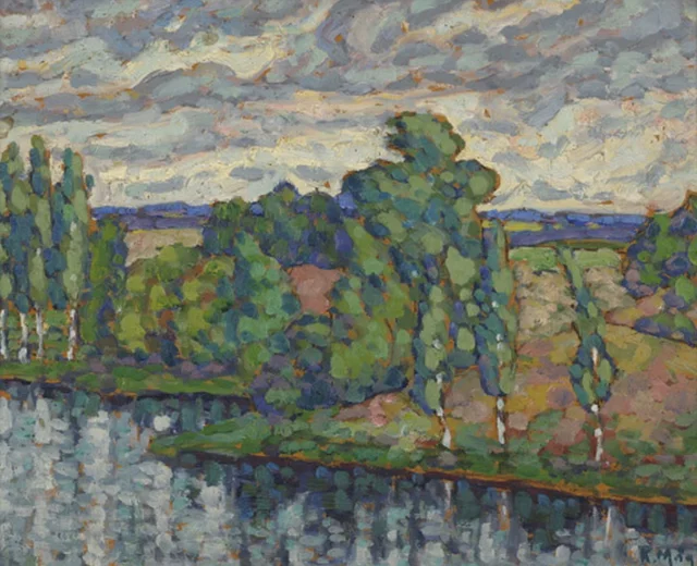 Paisaje de Kasaritsa, Konrad Mägi