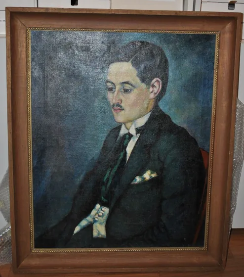 Maal. Bronislav Orlovski — Konrad Mägi