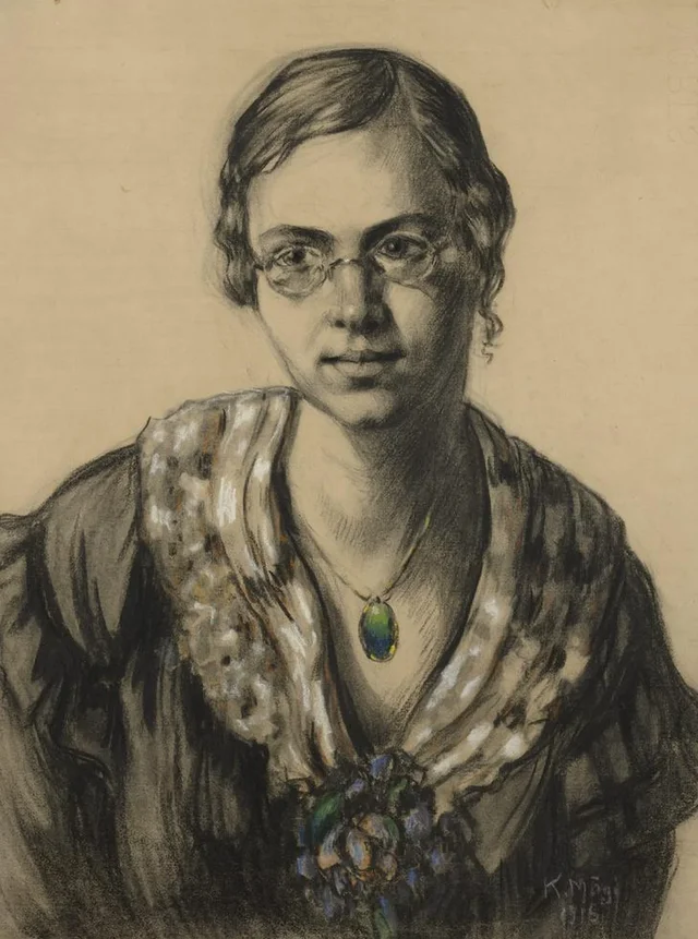 Marie Reisiku portree, Konrad Mägi