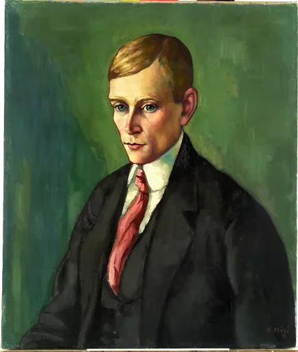 Mehe portree — Konrad Mägi
