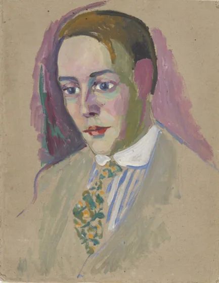 Mehe portree. Etüüd — Konrad Mägi
