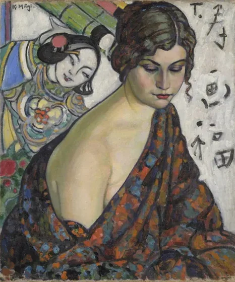 Naise portree — Konrad Mägi