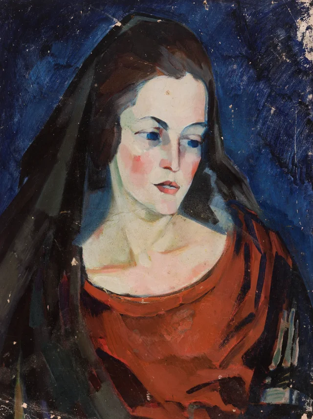 Retrato de mujer, Konrad Mägi