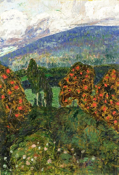 Norra maastik — Konrad Mägi