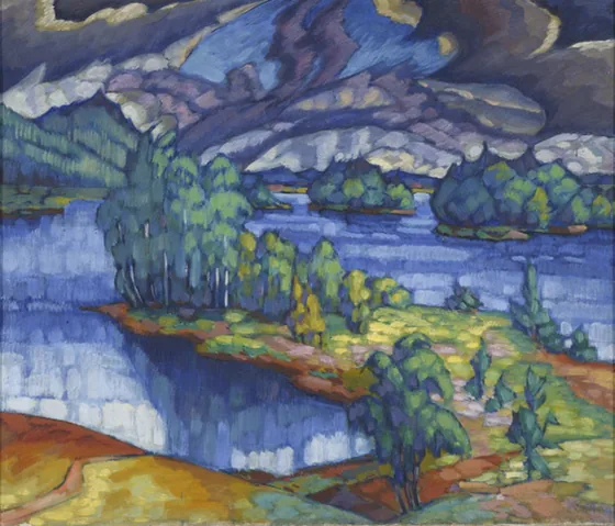Pühajärv — Konrad Mägi