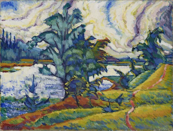 Pühajärv — Konrad Mägi