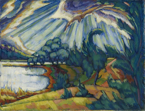 Pühajärv — Konrad Mägi