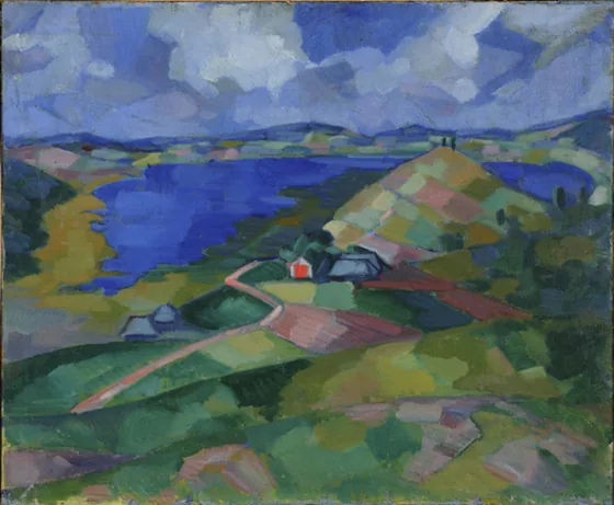 Saadjärve maastik II — Konrad Mägi