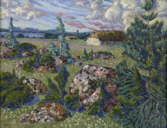 Saaremaa maastik — Konrad Mägi