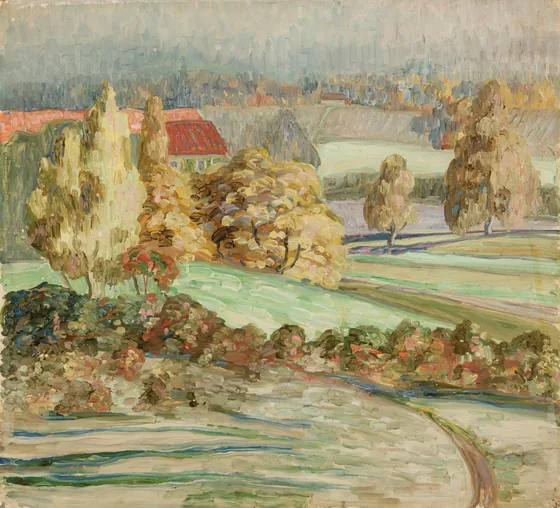 Sügismaastik — Konrad Mägi