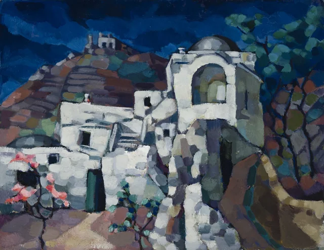 Ruinas en Capri, Konrad Mägi