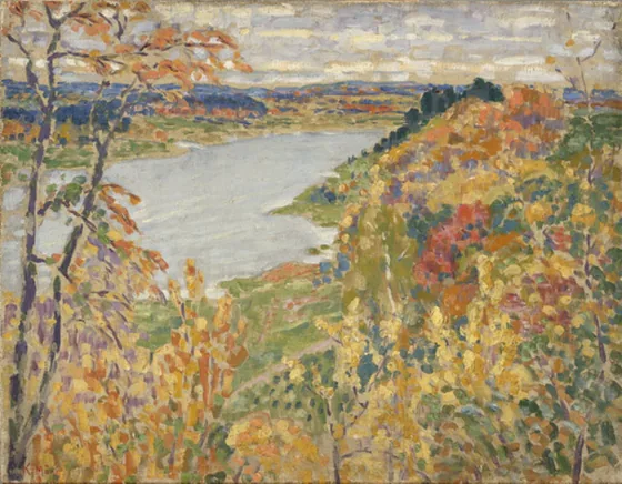 Viljandi maastik — Konrad Mägi