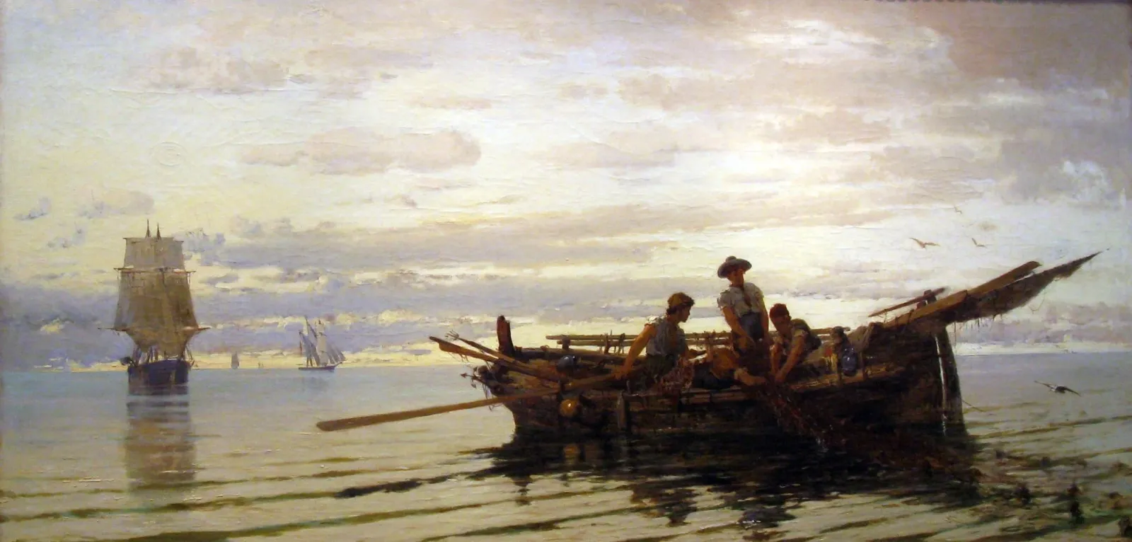 Gathering the nets, Konstantinos Volanakis