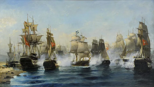 The Sortie of the Ares, Konstantinos Volanakis