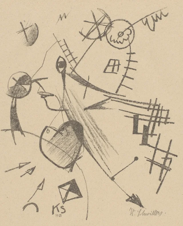 Composition with Head in Profile