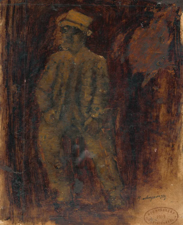Study of a Seated Man