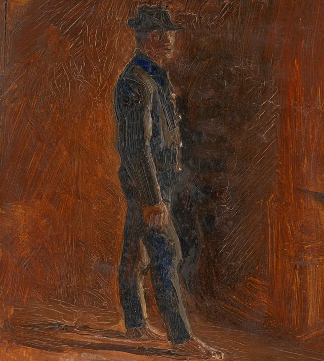 Study of a Standing Man, Ladislav Medňanský
