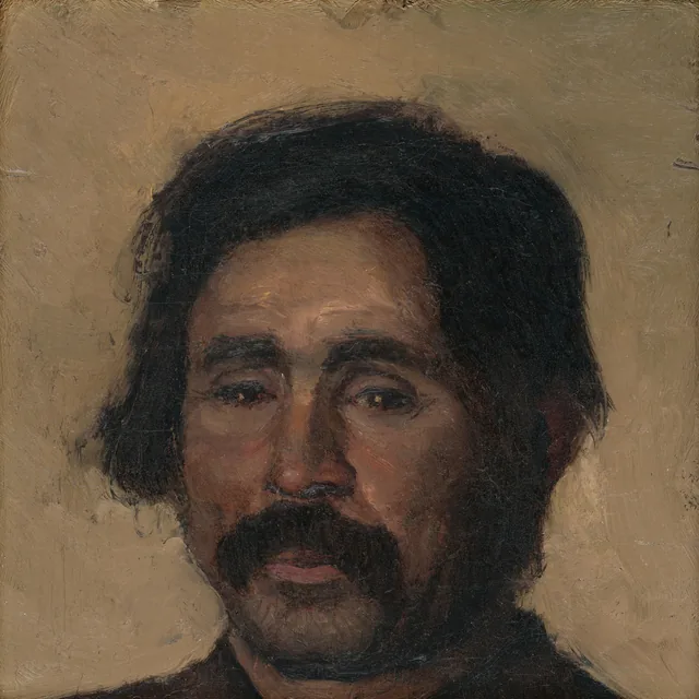 Fragmento de un estudio de cabeza de romaní
