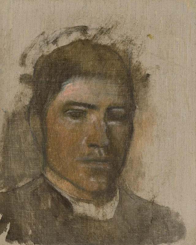 Retrato de muchacho sin sombrero