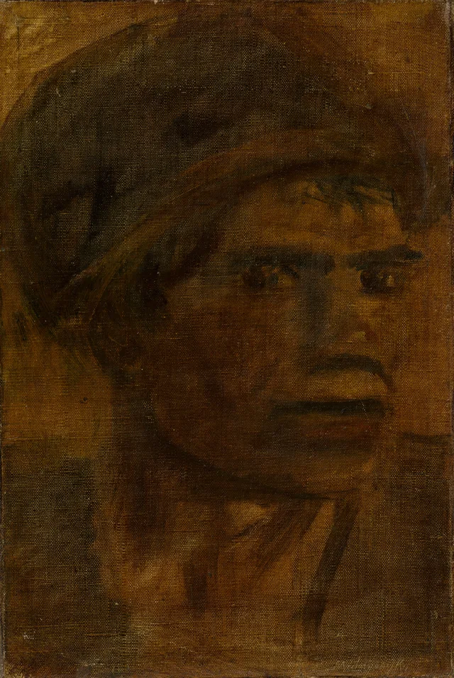 Head of a Prisoner (Head of a Balkan Man), Ladislav Medňanský