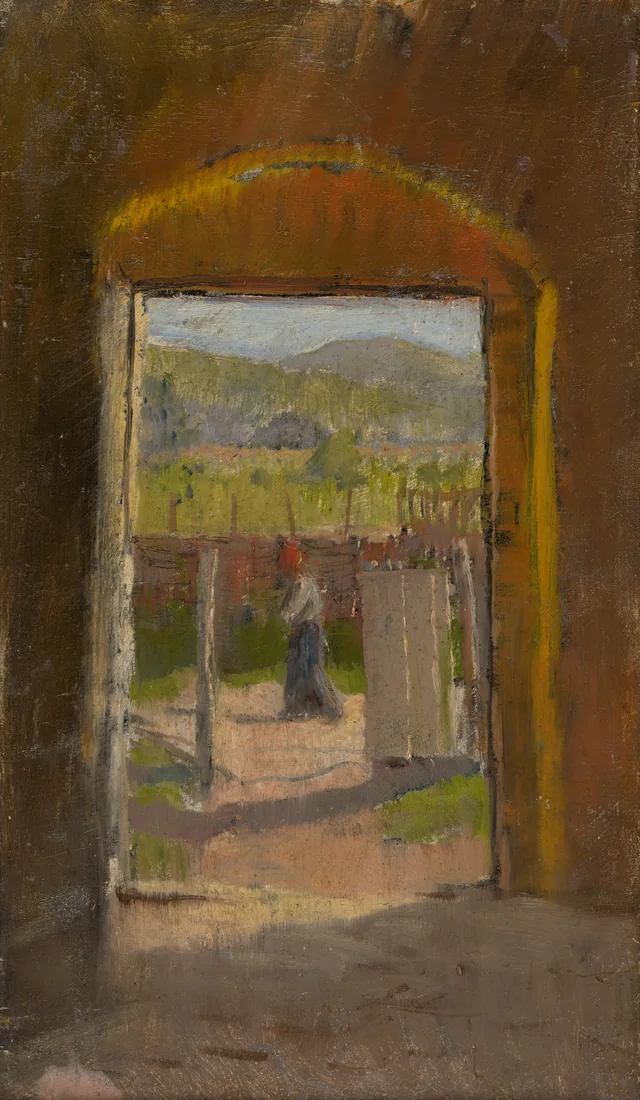 Vista desde el patio