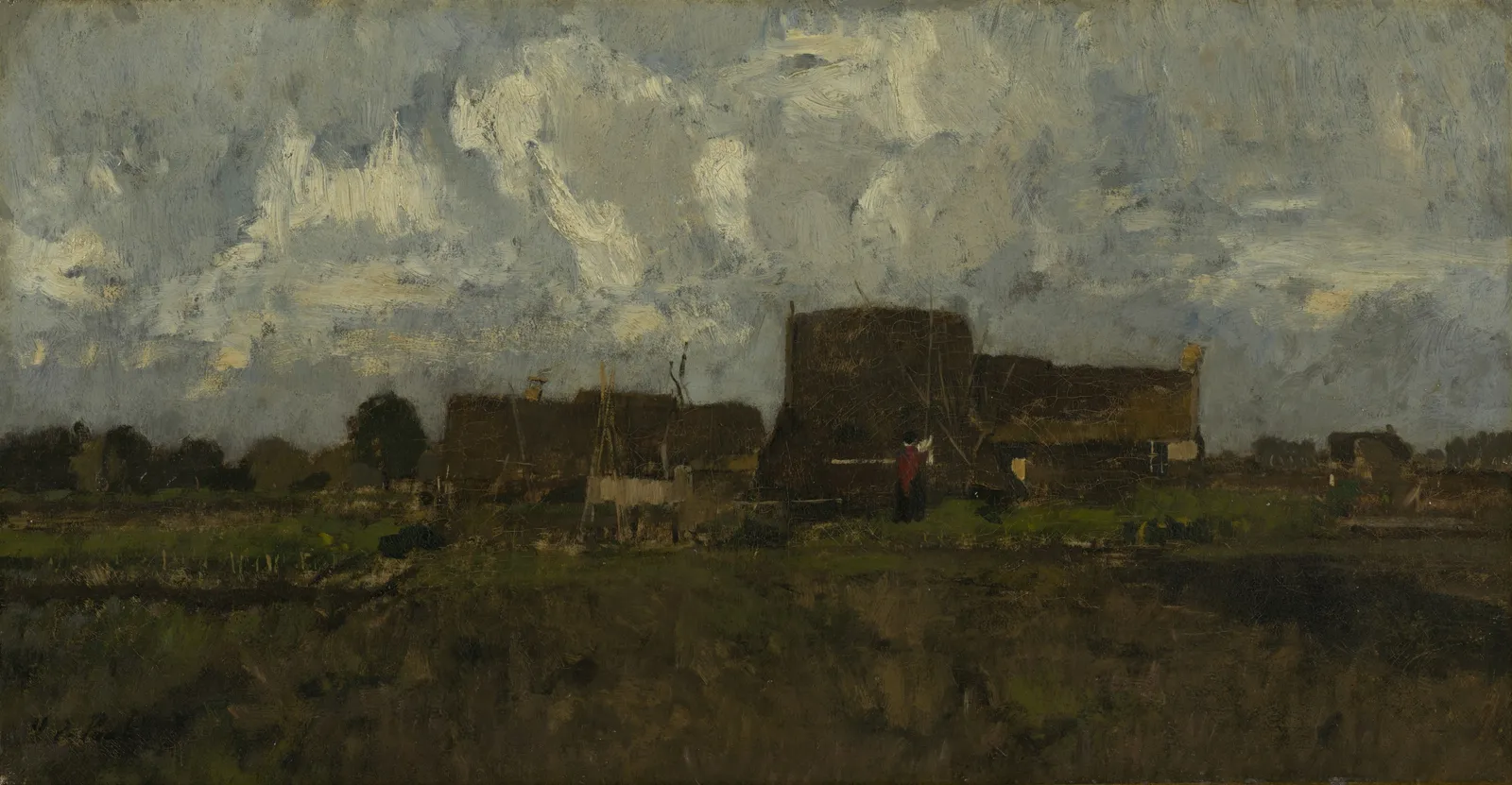Paisaje cerca de Beilen, László Paál
