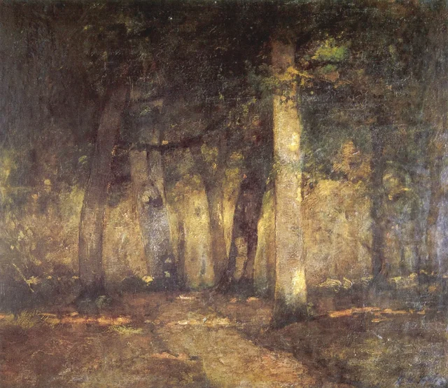 Sol na floresta, László Paál