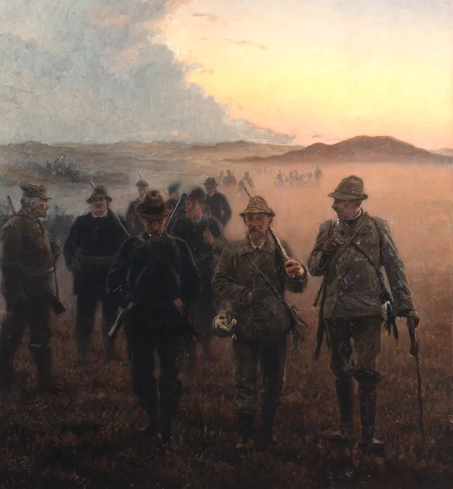 Chasseurs de Skagen au retour de la chasse
