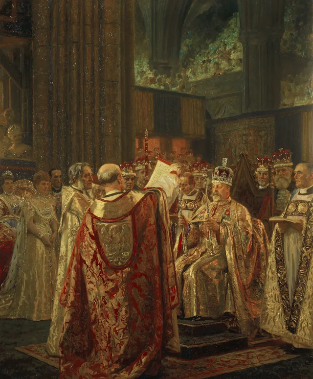 Le Couronnement du roi Édouard VII (1841-1910)