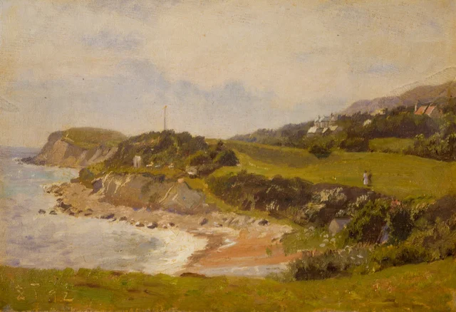 Coastal View from the Isle of Wight with Osborne House