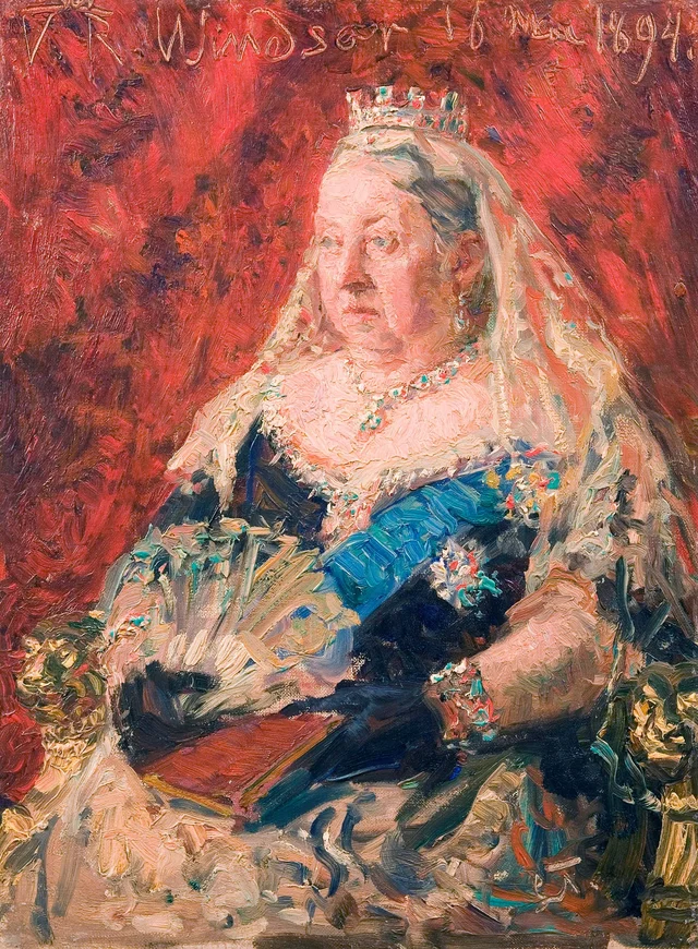 Portrait of Queen Victoria, Laurits Tuxen