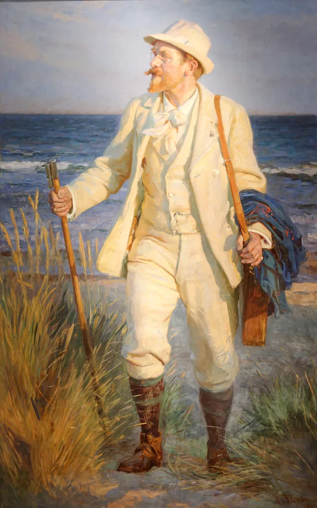 Retrato do pintor Peder Severin Krøyer
