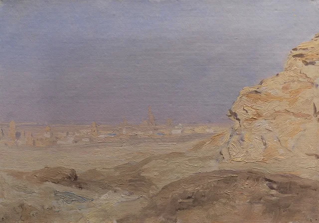 A View Of Cairo, Laurits Tuxen