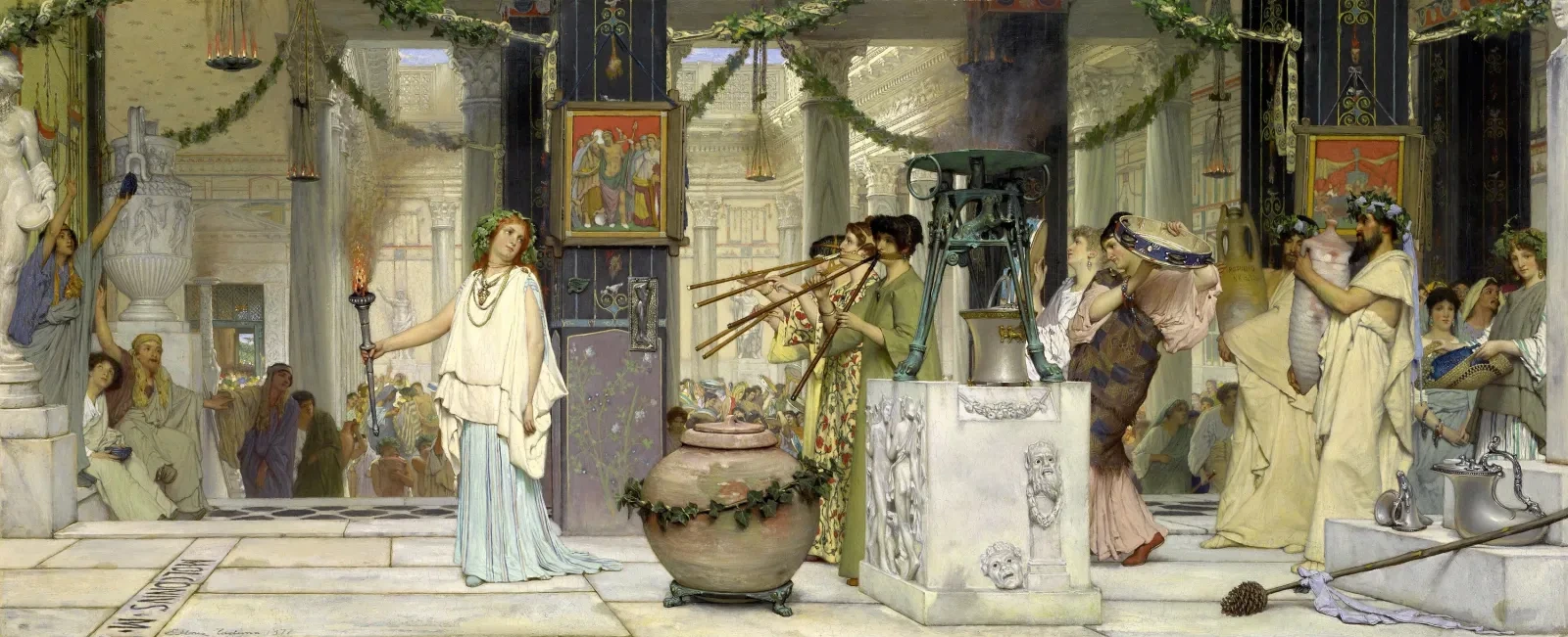 A festa da vindima, Lawrence Alma-Tadema