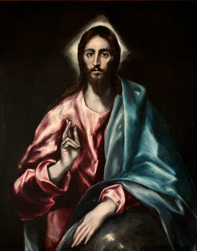 Christ as Savior, Le Greco