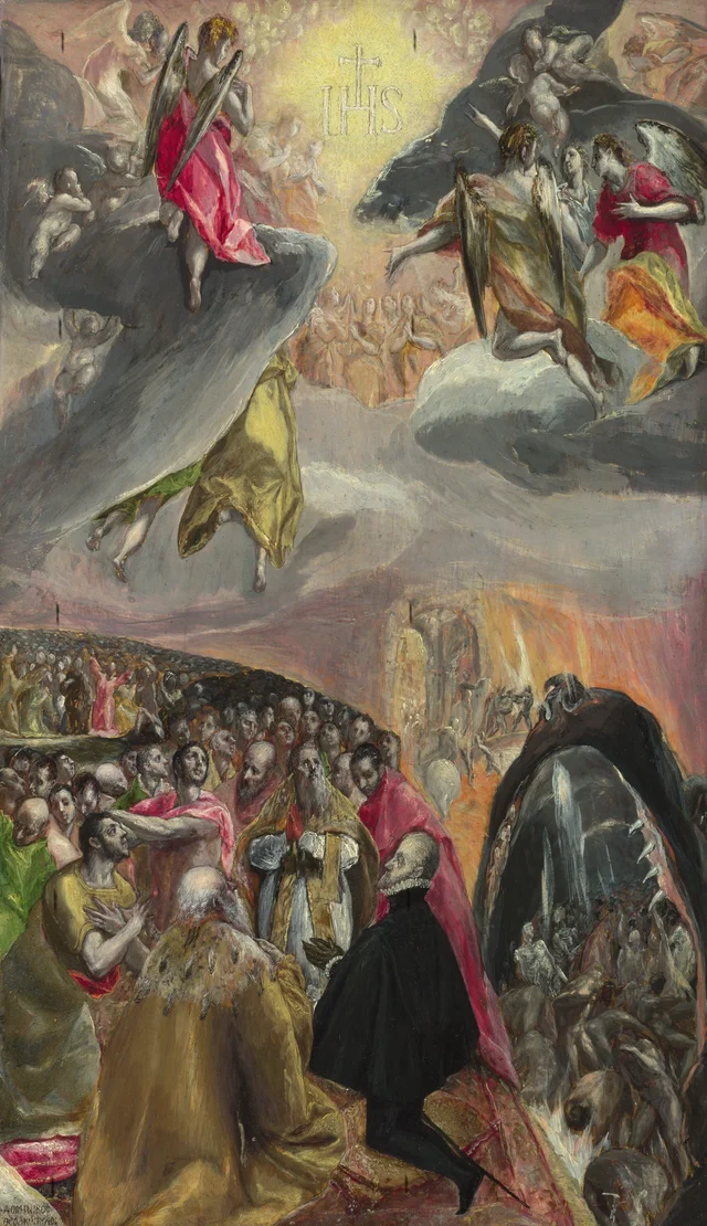 Adoración del nombre de Jesús, Le Greco
