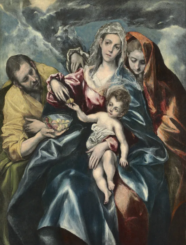 La Sainte Famille avec Marie-Madeleine, Le Greco