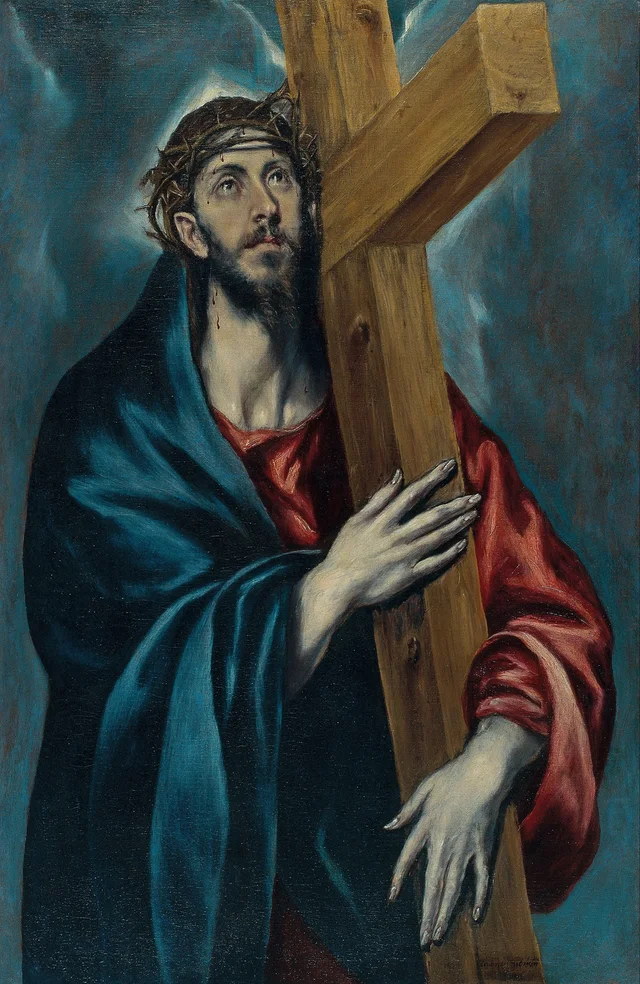 Cristo con la cruz