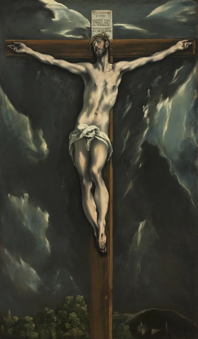 Cristo en la cruz, Le Greco