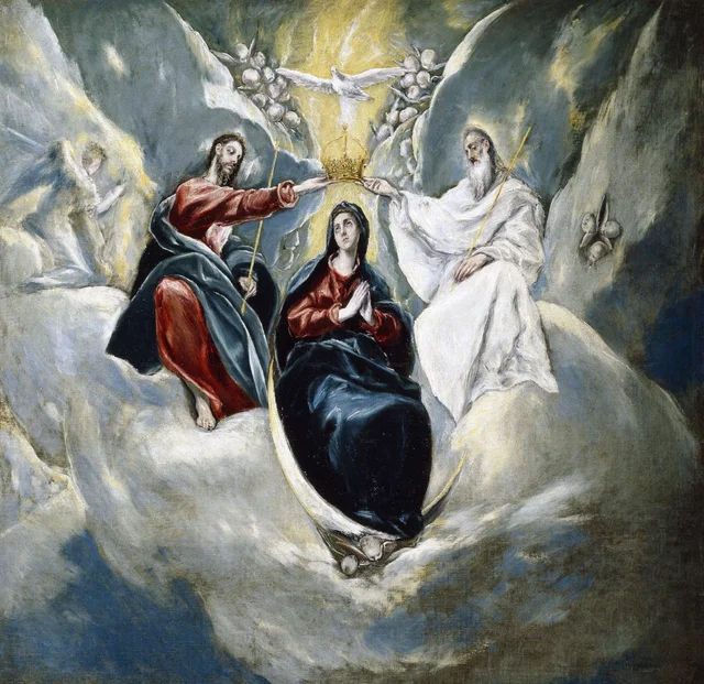 La coronación de la Virgen