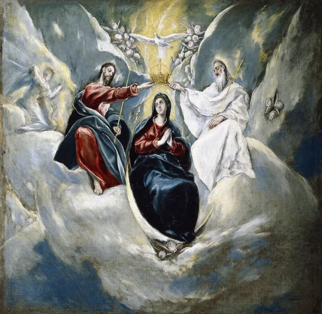 The Coronation of the Virgin, Le Greco