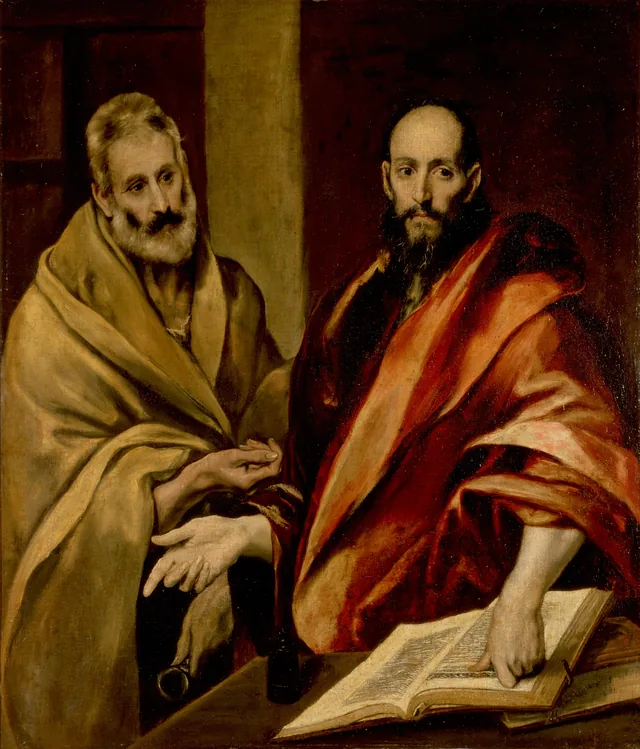 Les Apôtres Pierre et Paul, Le Greco