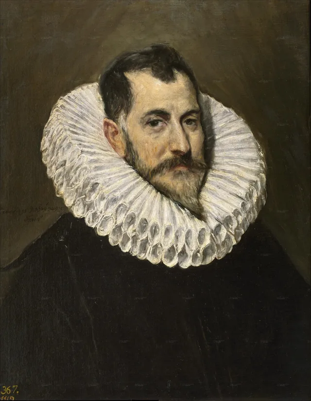 Retrato de un caballero desconocido, Le Greco