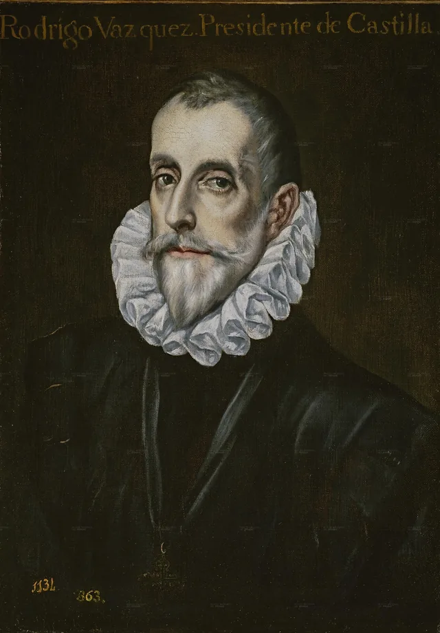 Portrait de Rodrigo Vázquez de Arce