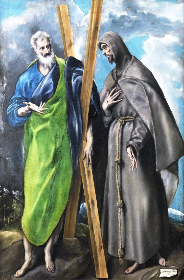 San Andrés y san Francisco, Le Greco