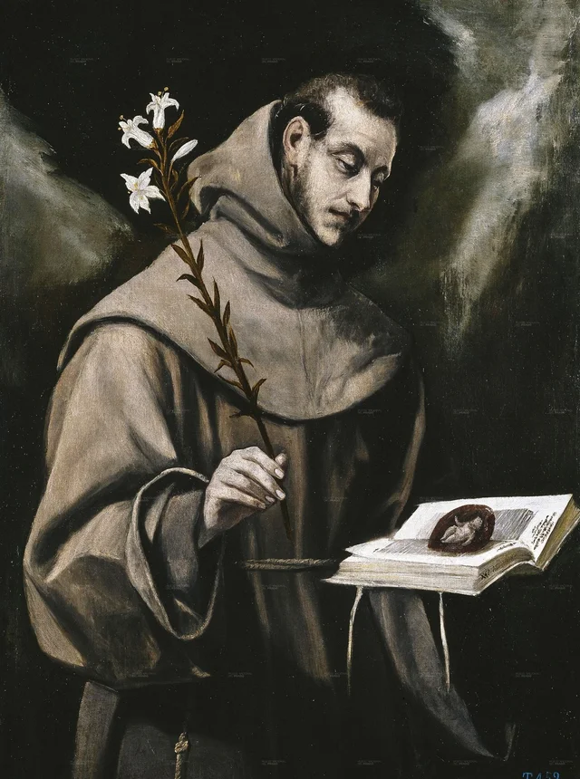 San Antonio de Padua, Le Greco